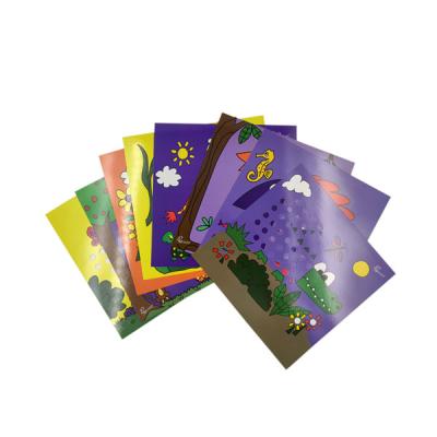 China Cheap Price Card Printing 2020 Custom Die Cutting Plastic Greeting Card China PVC Playing Cards Factory Cheap Printing for sale