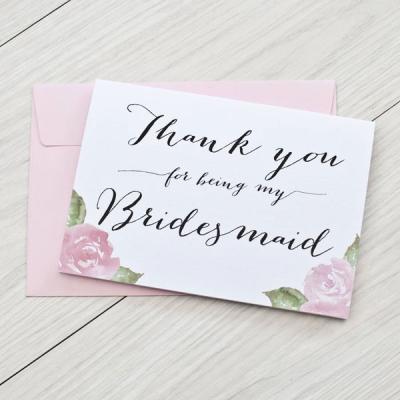 China Eco-Friend Wholesale High Quality Thank You Cards Package , Thank You Greeting Cards Custom for sale