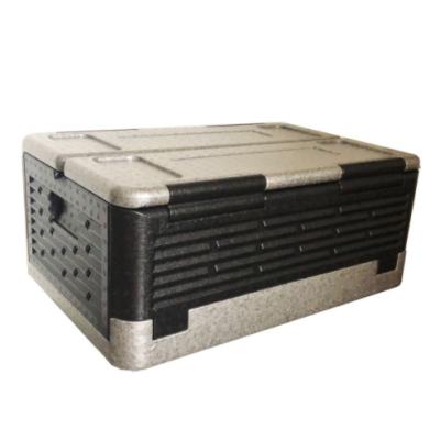 China Sustainable PPE Flip-Box XL Collapsible Cooler and Insulation Box for sale