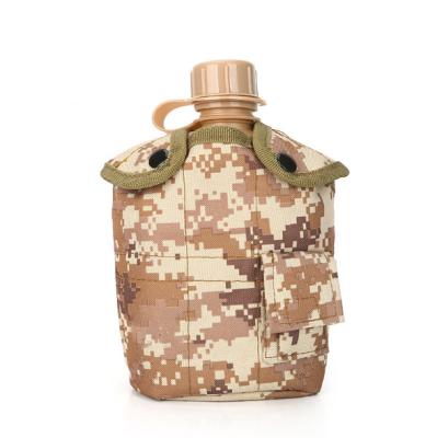 China Wholesale Viable Old-fashioned Flat Outdoor Kettle Aluminum Kettle Mountaineering Customized Military Training Kettle for sale