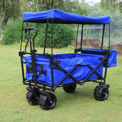 China Tools Garden Conestoga Universal Cart Outdoor Camping Collapsible Folding Beach Cart Utility Cart for sale