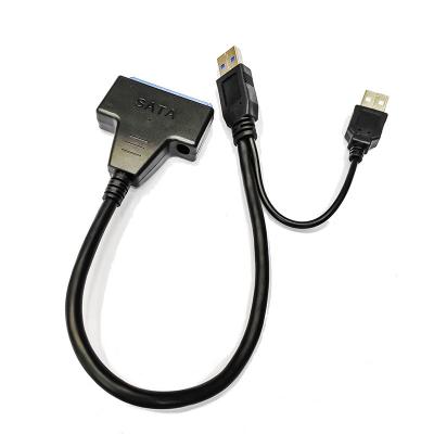 China COMPUTER usb 3.0 to sata cable 22 pin usb 3.0 cable sata 7+15 pin cable for sale