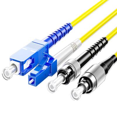 China Data Center SC APC -- SC /UPC Connector / Singlemode Fiber Optic Cable Jumper Optical Patch Cord for sale