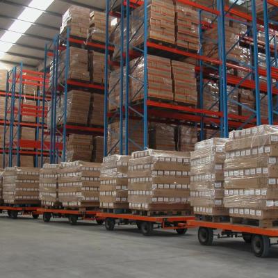 China Estantes de almacenamiento de acero de uso pesado para pallets selectivos ajustables en venta