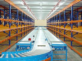 China Horizontal Carousels Automated Storage Solutions , Warehouse ASRS Logistics System for sale