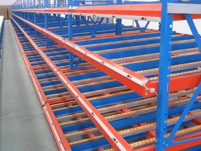 China Customized Dynamic Storage Shelving Warehouse Gravity Flow Rack In Warehouse for sale