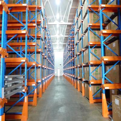 China Almacenamiento en el almacén Envasado en polvo de pallet Racking Revestimiento industrial de trabajo pesado en venta