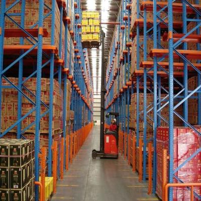 China Industriële aandrijving in opslagrekken zware palletrekken voor magazijnen Te koop