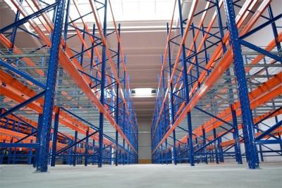 China Heavy Duty Metal Shelf Warehouse Cargo Storage Rack Selective Pallet Racking for sale