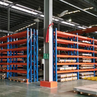 Chine Étagère de stockage réglable pour charges lourdes Q345/355B Étagère de stockage pour palettes en acier à vendre