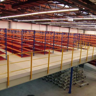 China Multi Level Steel Warehouse Mezzanine Floor Industrial Steel Platform for sale