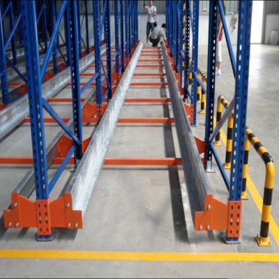 China Warehouse Automated Radio Shuttle Racking System 500kg/Layer-2000kg/Layer Op maat gemaakte maat Te koop