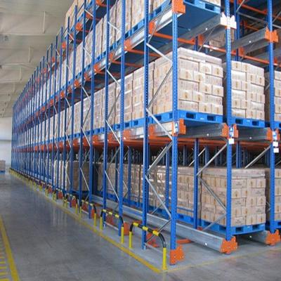 China Warehouse Storage Automated Pallet Racking System Assembled Freely for sale