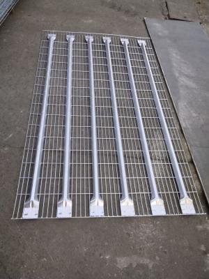 China Pallet Rack Load Capacity Storage Galvanized Iron Wire Mesh Decking for sale