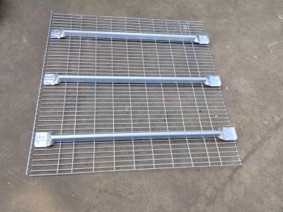 China Galvanized Steel Wire Mesh Decking 50x100 25*100 Flared Channel For Warehouse Storage for sale