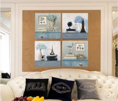 China Fashionable Four Panel Canvas Print For Home Oil Paintings Art On Canvas For Decor for sale