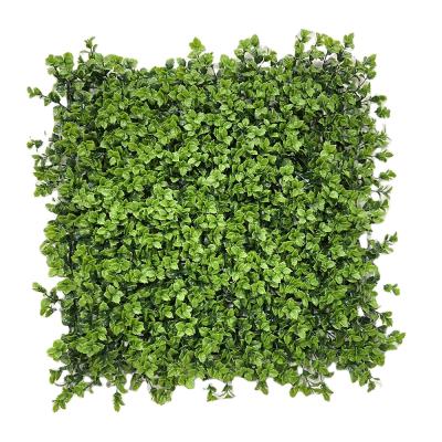 China Home Decor 50*50cm Landscape Garden Artificial Grass Plant Wall Eco-friendly Wedding Friendly for sale