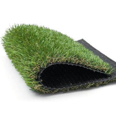 China Fire Protection 2.7cm Grass Size 18900 Tufts Density Synthetic Grass Garden For Flooring Decoration Turf Home Landscaping Lawn for sale