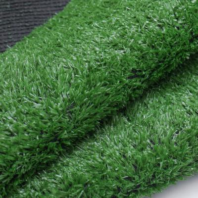 China Fire Protection 1.5cm Grass Height 52500 Tufts Density Grass Artificial Turf For Garden Floor Landscaping Park Decoration for sale