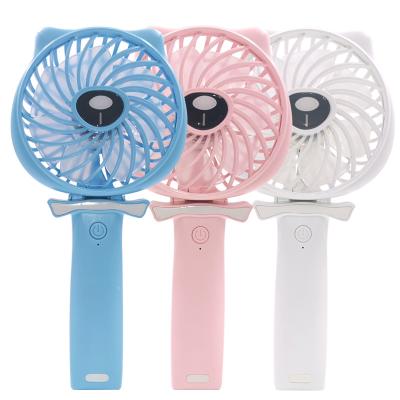 China Multifunctional Portable Foldable Cartoon Korean Mini Student Fan Cute USB Fan for sale