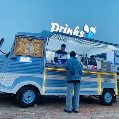 China Mobile street restaurant dining electric vehicles street moving restaurant dining mobile electric vehicles food car food truck for sale with full kitchen equipments for sale