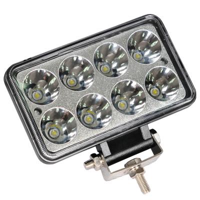 China 12v 3inch 24w diecast aluminum housing spot led machine work light with waterproof for sale