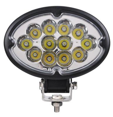 China Aluminum Housing Die Cast Super Bright Oval Waterproof Led Spot Flood 12v 6inch 36w Work Lamp For Trucks for sale