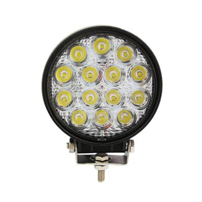 China All cars super bright 4.5inch 42w round led work light led worklight 12v for car for sale