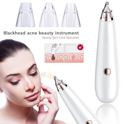 China Electric Pore Point Extractor Vacuum Blackhead Remover Acne Pimple Removal Suction Machine Face T Area Beauty Beauty Plus for sale