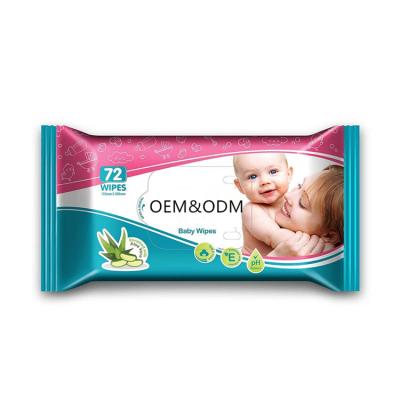 China Daily Life Cleaning Sensitive Baby Soft Non Woven Wet Wipes Supplier In China for sale