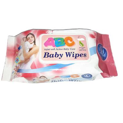 China Baby Wipes Skin Care Wholesales ABC Cleansing 100 PCS Baby Wet Wipes for sale