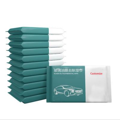 China Wet Daily Life OEM Car Glass Wipes High Quality Universal Car Cleaning Cloths for sale