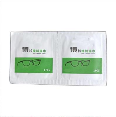 China Daily Life Anti Fog Cloth Glass Glasses Glass Cleaning Cloth Damp Wet Glass Cloth Glass Wipes for sale