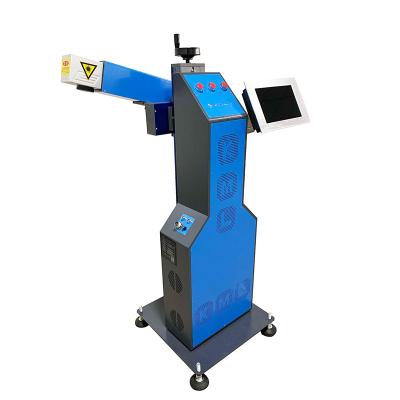 China Laser Marking 51 Series Hot Sale Raycus 20w 30w 50w Fiber Laser Printing Machine For PVC PE PPR Pipe Long Service Life for sale