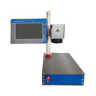 China Good Quality Desktop 20W Fiber Laser Automated Loading Marking Machine For Wholesales for sale