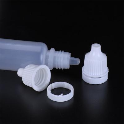 China 5ml 10ml 15ml 20ml Empty Plastic Medicine Bottle Medicine Eye Dropper Liquid Bottle for sale