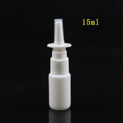 China 10ml 15ml 20ml 30ml Eco-friendly Plastic Flat Shoulder Bottle Elephant Nose Spray Bottle for sale