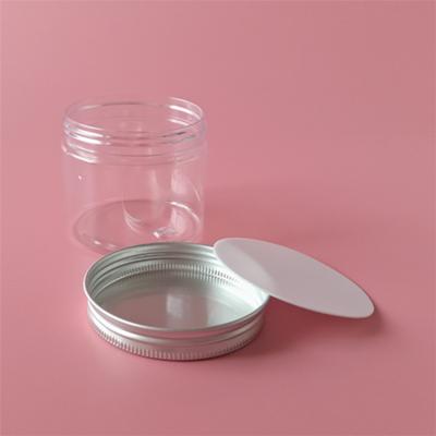 China Freshness Preservation Home Kitchen Nut Cookies Candy Empty Clear Plastic Food Storage Jar for sale