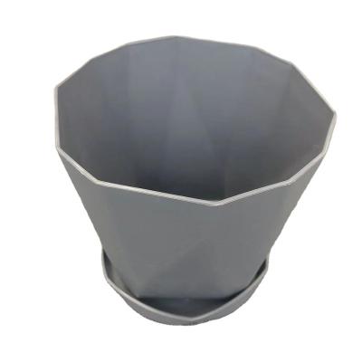 China Indoor Plastic Plant Flower Pots Plastic Planters With Drainage Hole for sale