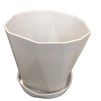 China Minimalist Plant Flower Seedling Nursery Pot With Drainage Holes And Saucers for sale