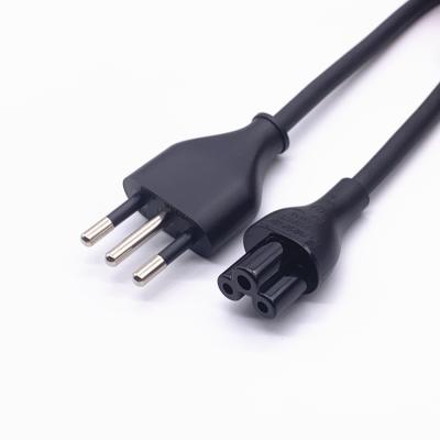 China Italy IMQ Standard PVC Power Cord 10A 250V 3 Pin Ac COMPUTER Extension for Laptop Cord Italy Power Cord for sale