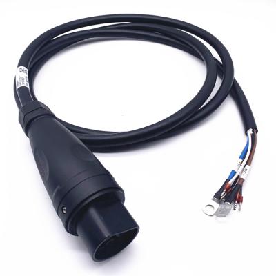 China Electric Vehicle FAST Charging Type - 2 To Type - 2 EV Charging Cable With 16A/32A Plug 1 Phase IEC Extension EV Cable for sale