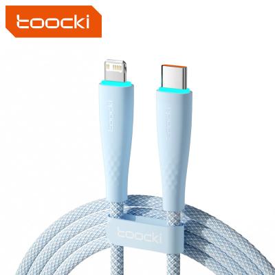 China Toocki 20W Palladium Cable For Iphone Brand Toocki And High Quality C To L 2.4A 20W Fast Charging Data Cable For Apple Lightning for sale