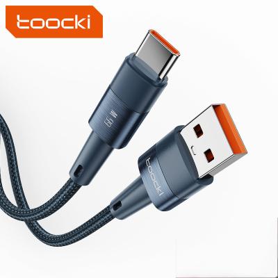 China Toocki 6A Usb C Fast Charging Cable Toocki 2 Meter Usb Tipo C Cable 5a Type-c Fast Charging Data Cable For 5v 9v Charger For Samsung Xiaomi Huawei for sale