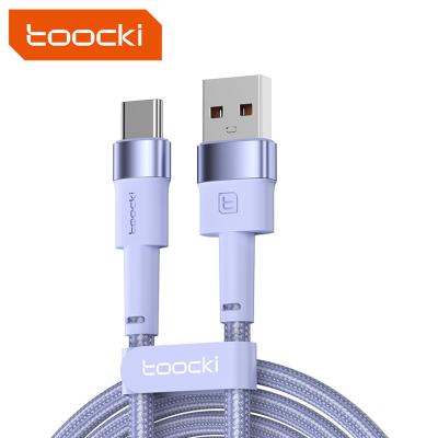 China High Quality And Good Price Toocki 3A Fast Charging Type-c Usb C Fast Charging USB Band 3A Cable For Mobile Phone For Samsung Galaxy S10 QC 3.0 Mobile Phone for sale