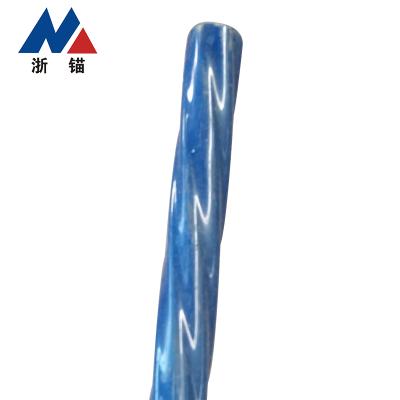 China Construction produced by Chinese suppliers 15.24mm 12.5mm ASTM filled epoxy PC roving steel wire rope prestressing steel roving for sale