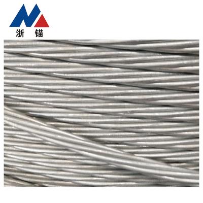 China High Quality Construction ASTM A 416 Wires 1860mpa 7 15.2mm PC Galvanized Steel Corner for sale