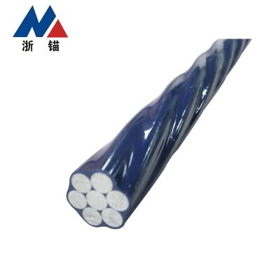 China Good Construction Supplier High Tensile Wire Monofilament-Epoxy Filled PC Epoxy Coated Wire for sale