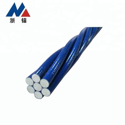 China Construction Prestressing High Tension PC Concrete Bar Steel Strand for sale