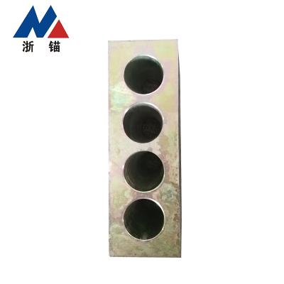 China Coupler Corrugated Block Bridge Conduit External Tendon Anchor for sale